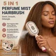 Nano-Steam Straightening Brush yenye Fragrance Mist - 2