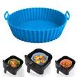 Round Silicone Air Fryer Liner (16-22cm) - 2
