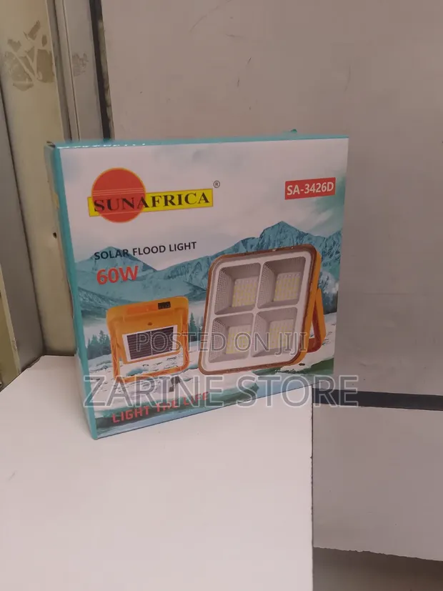 AC/Solar 60W Waterproof Flood Light - 1