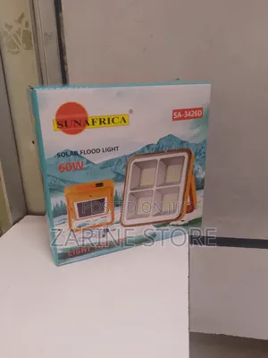 AC/Solar 60W Mwanga wa Mafuriko Usio na Maji
