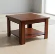 Square Wooden Coffee Table - 1