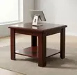 Square Wooden Coffee Table - 3