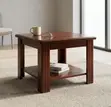 Square Wooden Coffee Table - 5