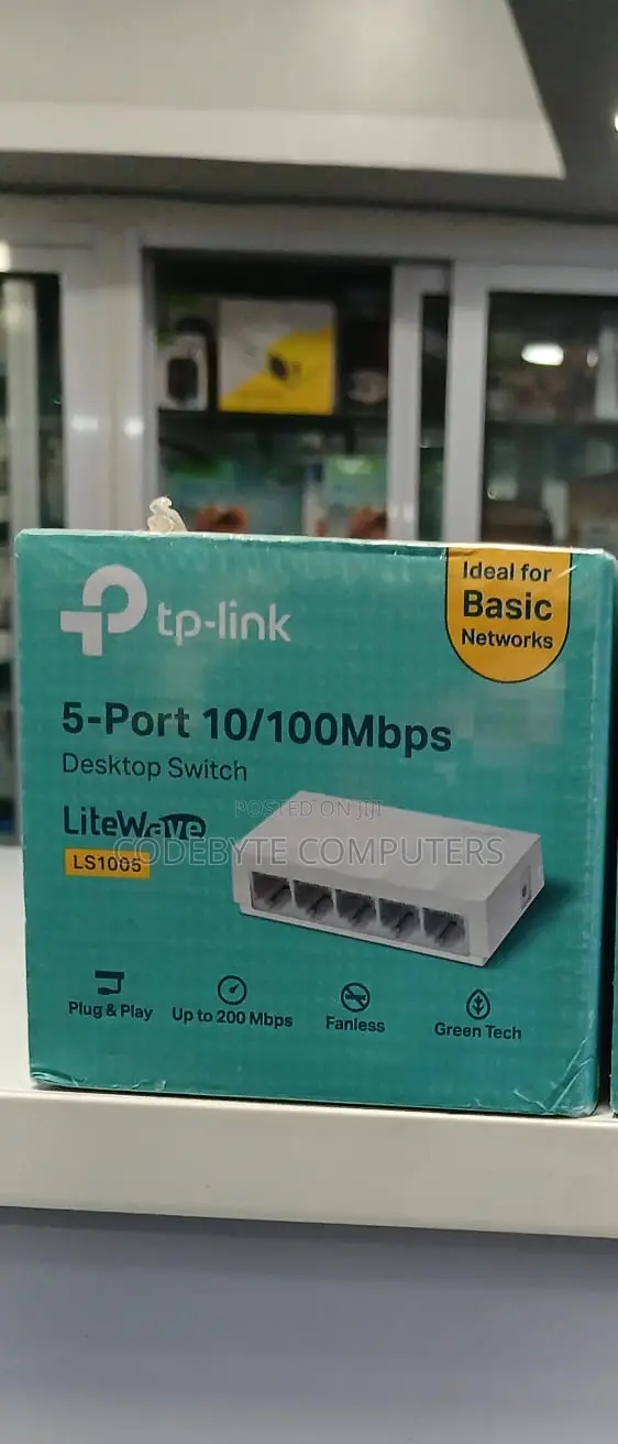 TP-Link LS1005 5-Port Network Switch - 1