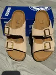 Glossy Birkenstock Sandals - 3