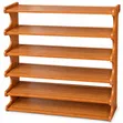 6-Layer Bamboo Shoe Rack - 2