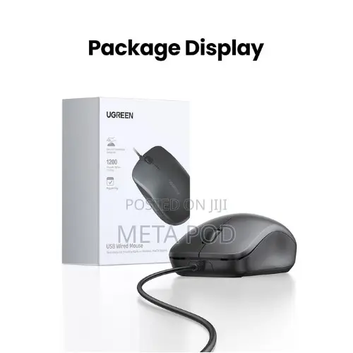 Ugreen MU007 Wired Mouse - Brand New - 1