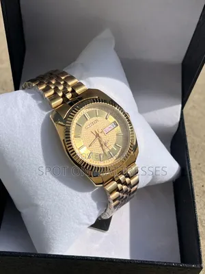 Citizen Watch ya Kiume ya Kifahari - Dhahabu/Fedha & Nyeusi
