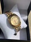Citizen Watch ya Kiume ya Kifahari - Dhahabu/Fedha & Nyeusi - 1