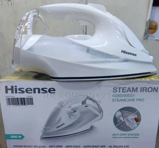 Hisense Steam Iron 2800W Steam Care - 1