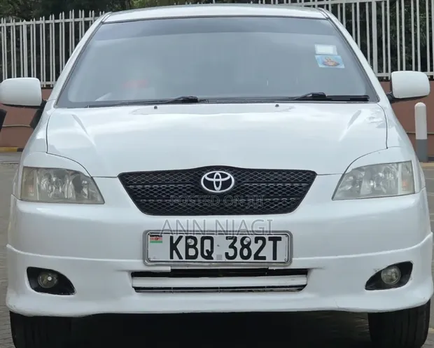 Toyota Allex 2014 White - 1