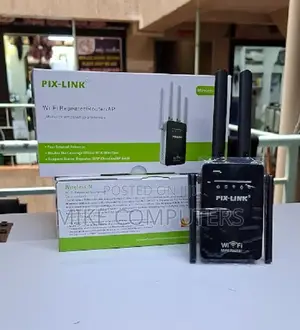 Pixlink 300Mbps Wireless-N WiFi Repeater