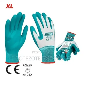 Total Nitrile Coated Gloves - Size XL