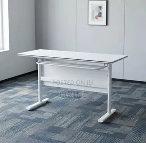 White Folding Classroom Training Table