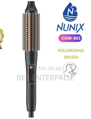 Nunix Ceramic Heated Brush - Curl & Style Hot Brush