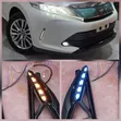 Toyota Harrier ZSU60 Bumper DRL with Indicator (2017-2019) - 1