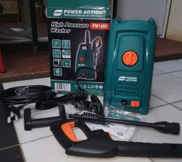 1400W Portable Pressure Washer - Power Action PW1400 - 1