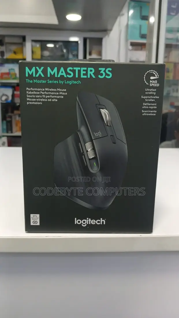 Logitech MX Master 3S Performance Mouse - 1
