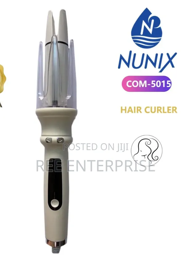 Nunix Ceramic Heated Brush - Kukunja na Kustyle (COM-5015) - 1