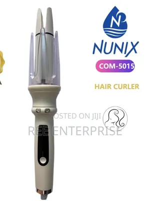 Nunix Ceramic Heated Brush - Curl & Style (COM-5015)