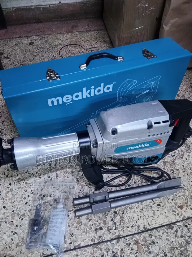 Meakida 2200W Heavy-Duty Demolition Hammer - 1
