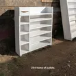 60+ Shoe Rack with Drawer - White - 2