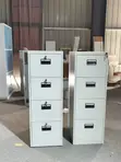 4-Drawer Gym Cabinet with 4 Keys - 5