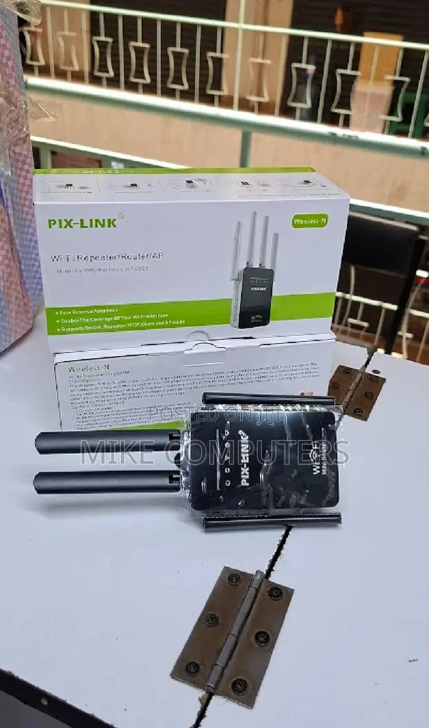 PIX-Link Portable Wireless-N WiFi Repeater - 1
