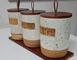 Kopo la Kauri 800ML Lililofungwa - Nyeupe na Dots Nyeusi - 4