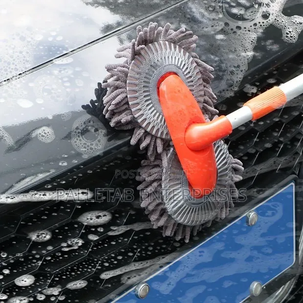 Double-Headed Car Wash Mop with Long Handle - 1