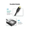 Vention Type-C kwa VGA Adapter 0.15M Nyeusi - 1