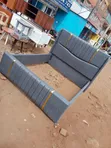 New 5x6 Bed with Golden Stripe - 2