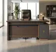 Ofisi Kubwa ya L-Shape ya Mtendaji Desk 2M - 3