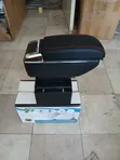 Black Car Armrest with 7 USB Ports | USB Charging Console - 1