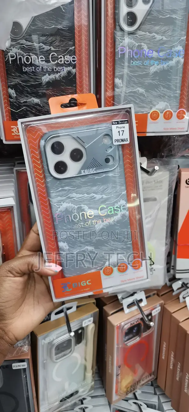 Luxo Life Ocean Wave Metal Camera Case kwa iPhone 17 Pro Max - 1