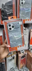 Luxo Life Ocean Wave Metal Camera Case kwa iPhone 17 Pro Max - 1