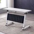 Modern Folding Movable Training Table - 5