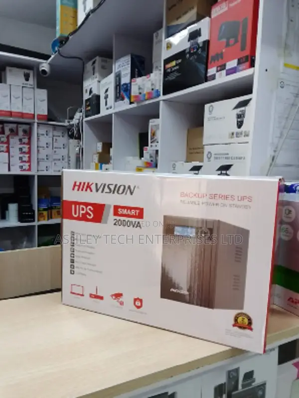 New Hikvision 2KVA UPS - Smart Backup Power - 1