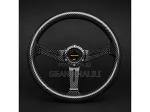 MOMO Universal Carbon Fiber Sports Steering Wheel