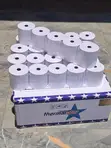 80mm x 80mm POS Thermal Receipt Paper Rolls (Pack of 50) - 2