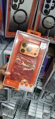 BIGC Kipochi cha Mawimbi ya Bahari Rangi ya Chungwa kwa iPhone 17 Pro - 1