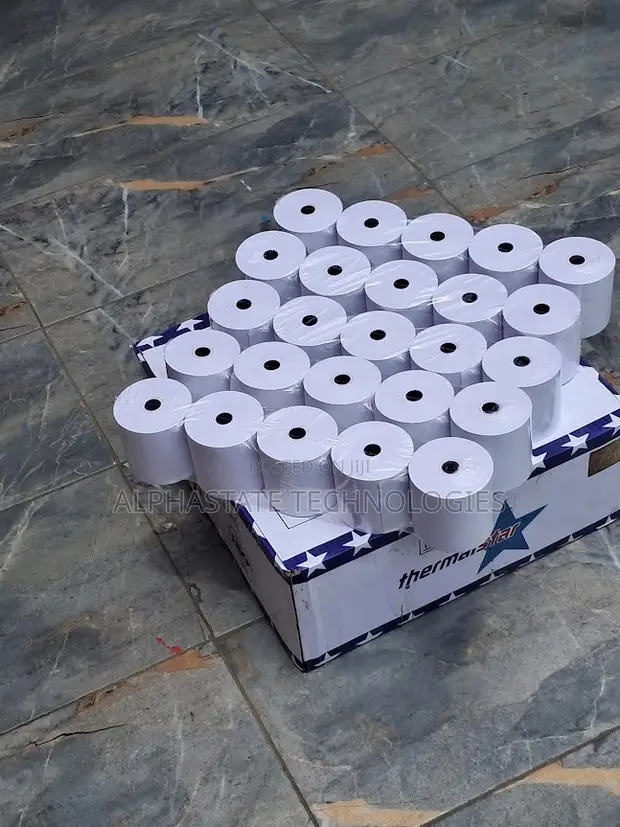 50pcs 80x80mm Thermal Rolls - 1