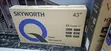 Skyworth 43" 2K QLED Google TV - Nyeusi (Mwaka 1 wa Dhamana) - 1