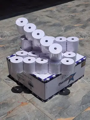 80x80mm Thermal Rolls for Receipt Printers (50-Pack)
