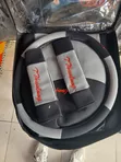 Vifuniko vya Viti vya Gari vya Kitambaa vya Nje ya 5, Mchanganyiko wa Kijivu na Nyeusi - 1