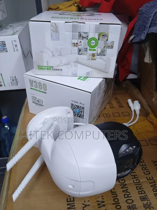 V380 Smart WiFi Single-Lens CCTV Camera - 1