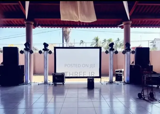 Rear/Front Projection Screen for Hire - 1