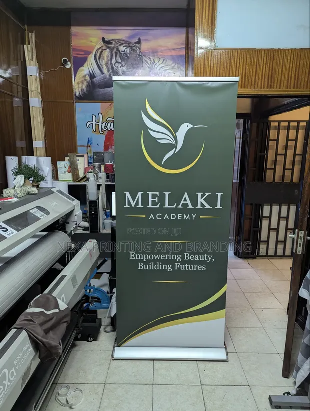 Rollup Banner with Stand and Bag - 1