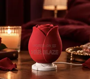 Rose Vibrator kwa Wanawake - Silicone ya Premium