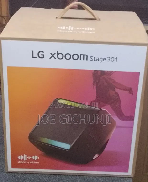LG XBOOM Stage 301 Portable Bluetooth Speaker - 1